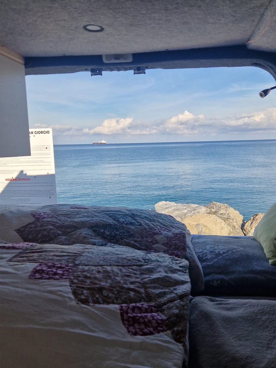 Italien - Catanzaro - Unser Blick aus dem Schlafzimmerfenster 