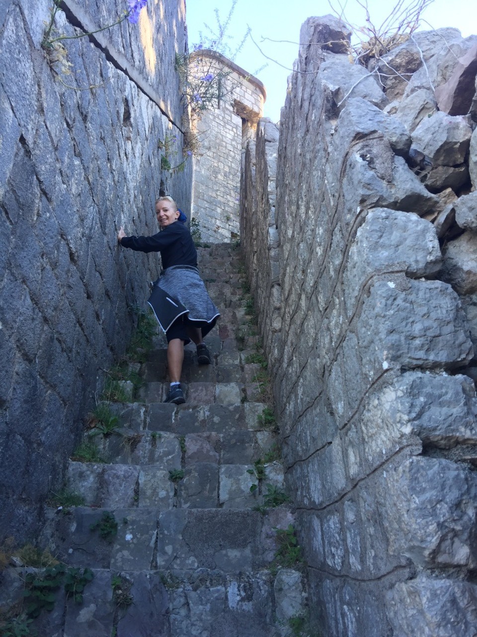  - Montenegro, Kotor - Climbing the walls