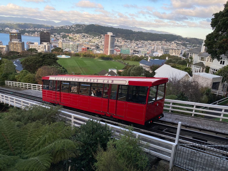Neuseeland - Wellington - Irgendwie müssen die anderen ja auf den Hügel kommen 😅