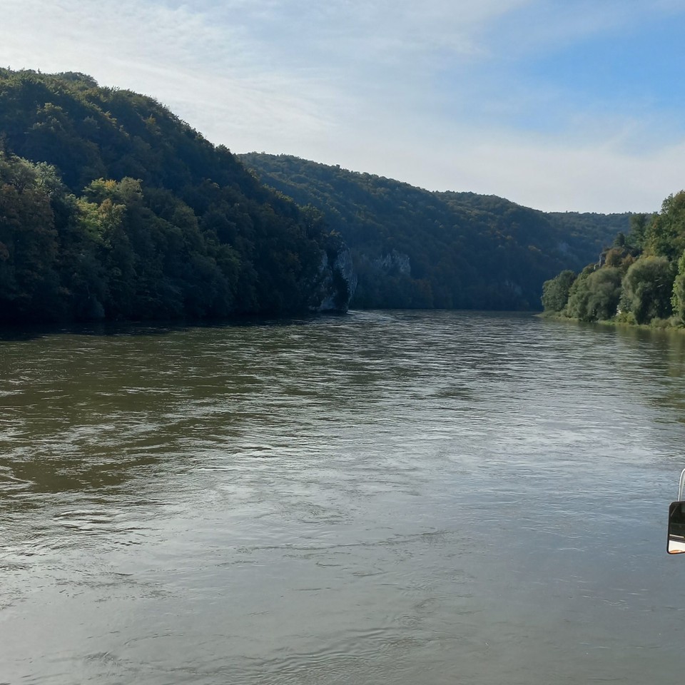 Deutschland - Kelheim - In Richtung Donaudurchbruch.