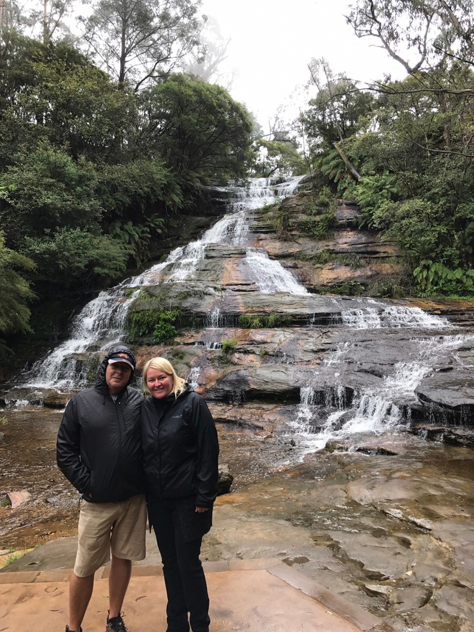 Australia - Katoomba - Top of Katoomba falls 