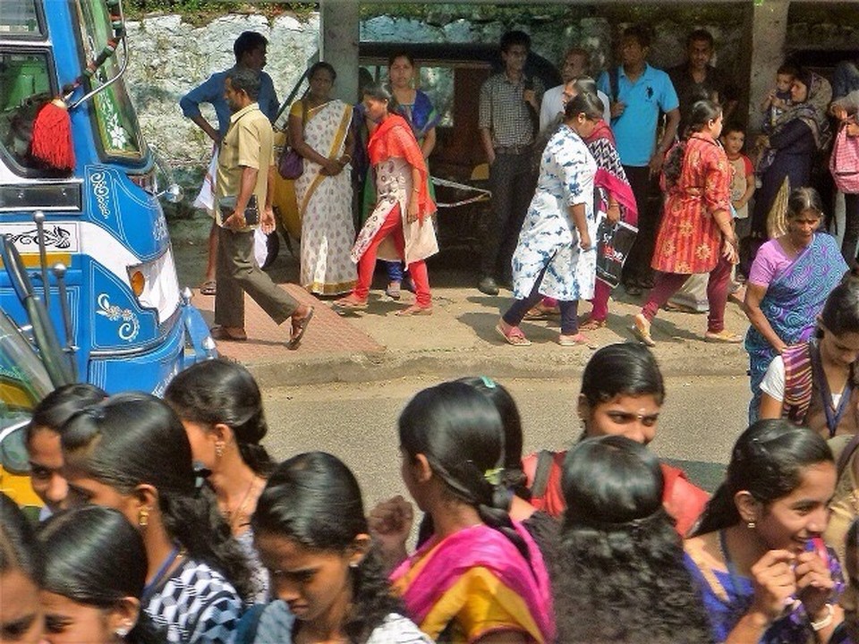 Indien - Kochi - Mittagszeit in Kochi 