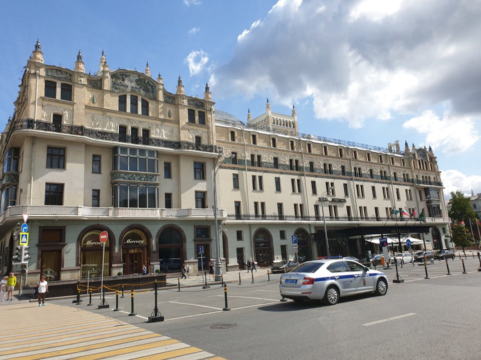 Russia - Moscow - Hotel Metropole - this hotel features in Dr Zhivago