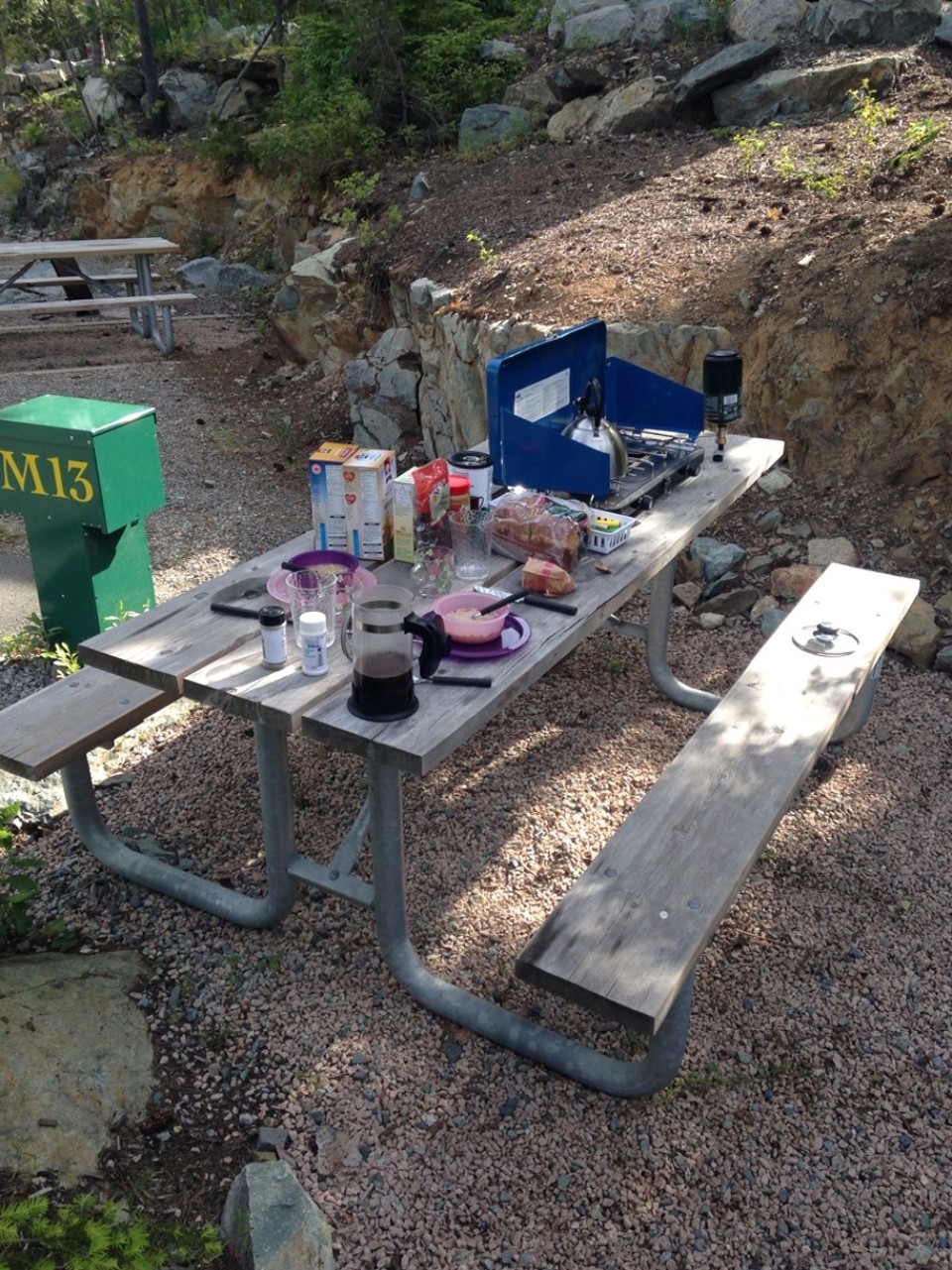 Canada - Whistler - Ontbijt!