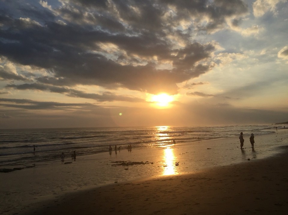 Indonesia - Kubu Kedungu villas - Zonsondergang