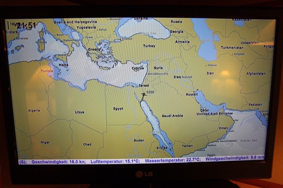 Jordanien - Aqaba - Etwas zu den Temperaturen
