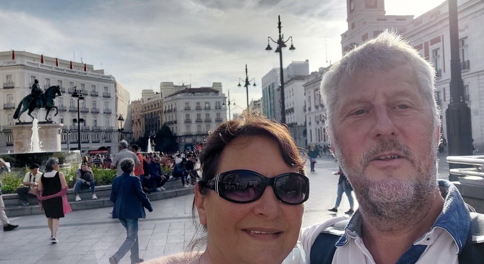 Spanien - Madrid - Wir auf dem Plaza de Sol