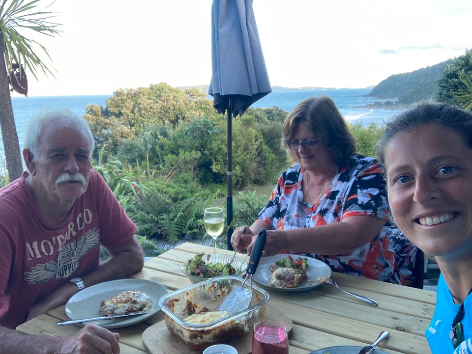 Neuseeland - Whitianga - Abendessen bei meinen neuen Gasteltern - Ben und Donna 😀