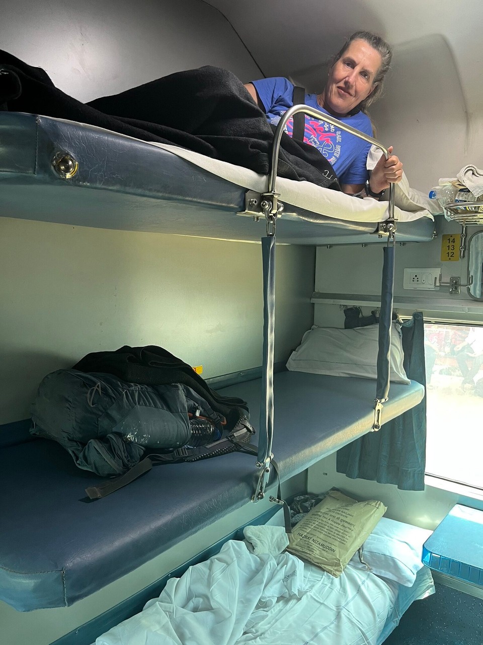 Indien - Margao - Im Zug