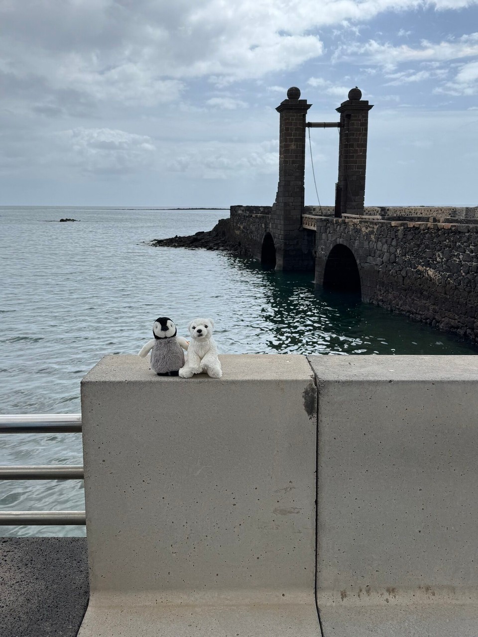 Spanien - Arrecife - Fridolin und Flöckchen sind auch dabei 