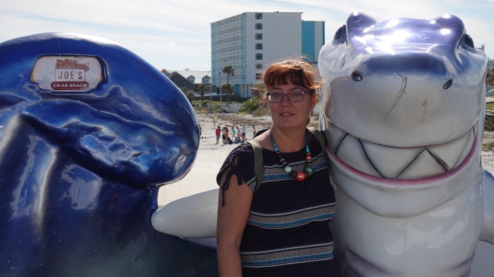 USA - Daytona Beach - Haitauchen? Hab' ich schon.