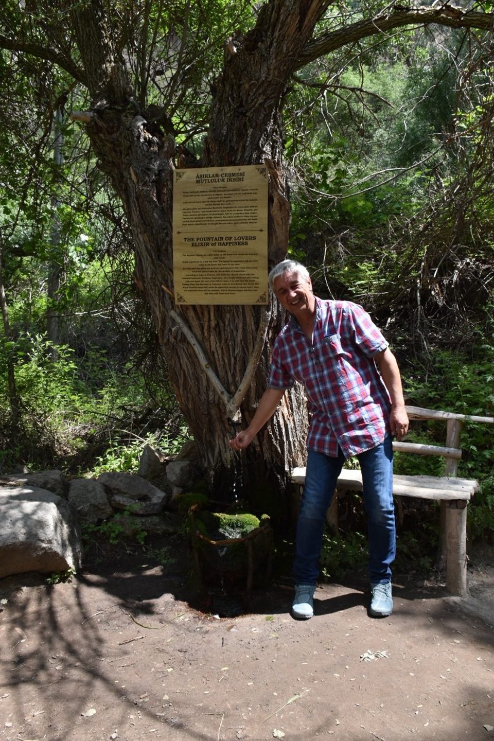 Türkei - Guzelyurt - Lest das Schild, … wer ist der glücklichste 