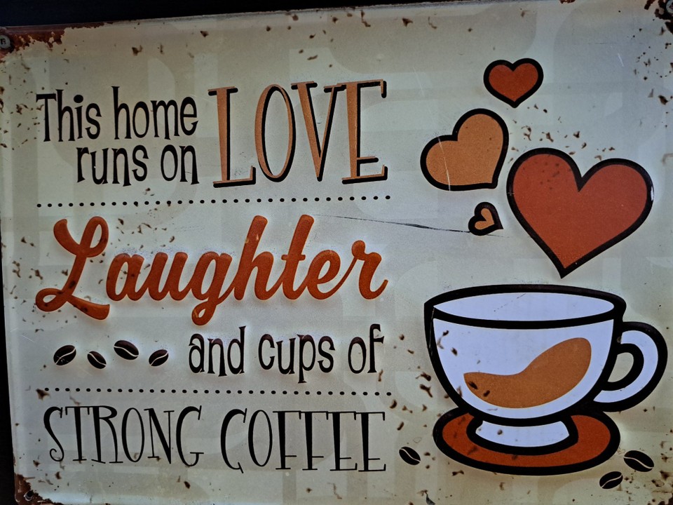 Neuseeland - Whangaruru - So wurde der morgenkaffee serviert 