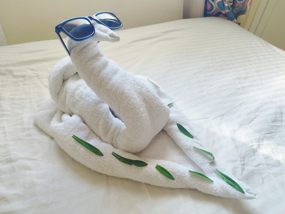 Ägypten - Hurghada - Die Putzkräfte sind kreativ 🙏