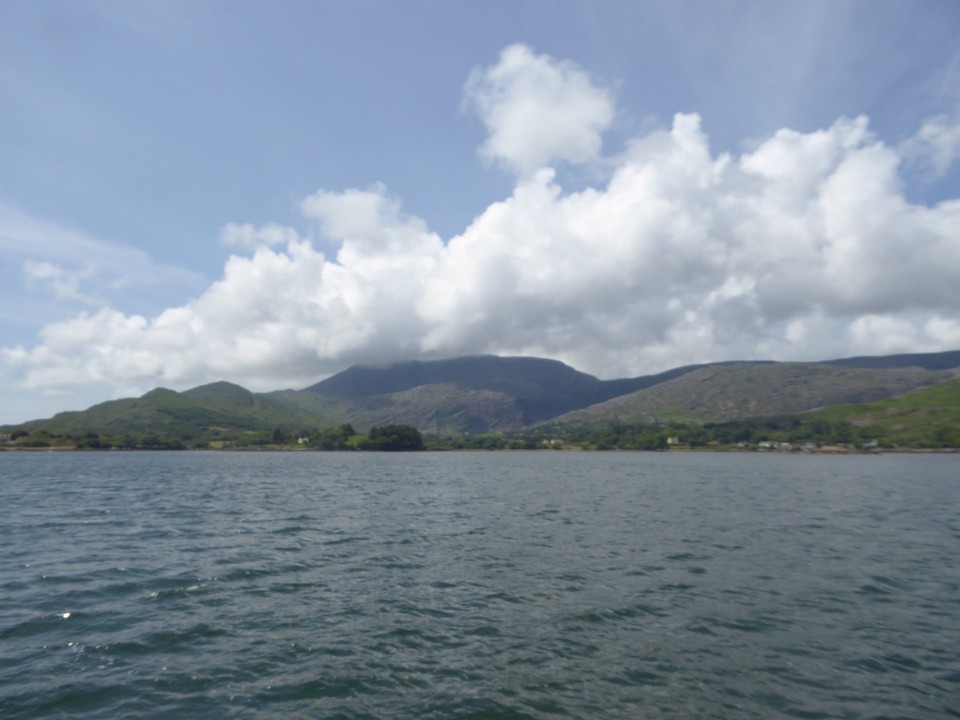 Ireland - Adrigole - Typically, as we tried to pick up a mooring buoy (with no pick up line attached), the wind came up, and the harbour didn’t seem so sheltered after all!