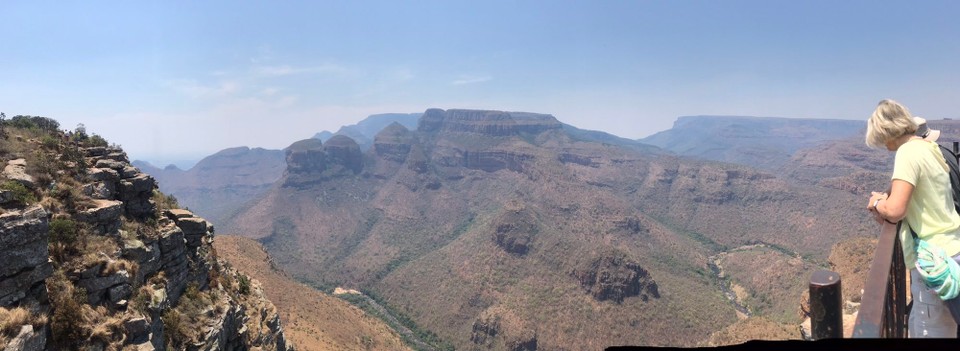 Südafrika -  -  Three Rondavels View Point 