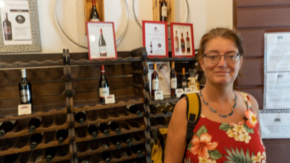Italien - Lucca - Besuch im Weingut