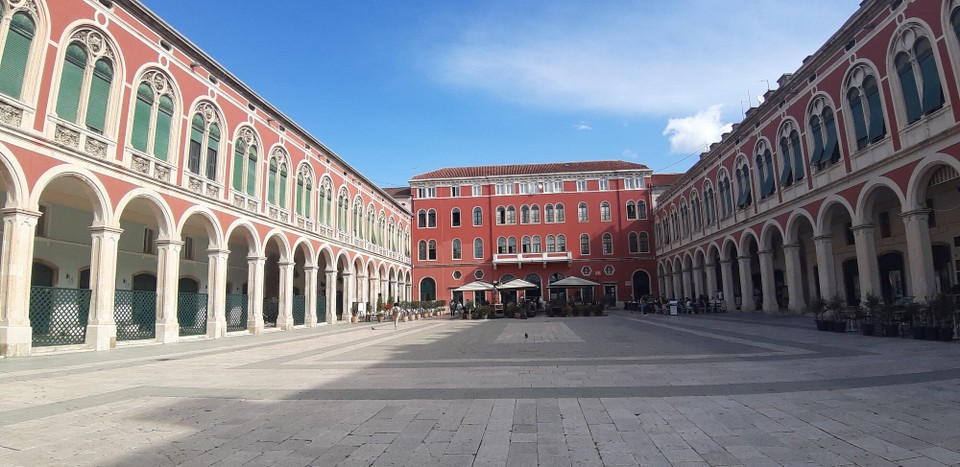 Kroatien - Split - Platz der Republik