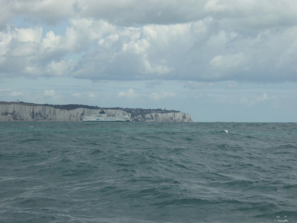United Kingdom - Eastbourne - Crossing the Port of Dover always seems to be tricky because of the constant coming and going of ferries who stop for no man.  The website Visitmyharbour describe the cross-channel ferries as having their lair in the north-eastern corner. That’s what it feels like!