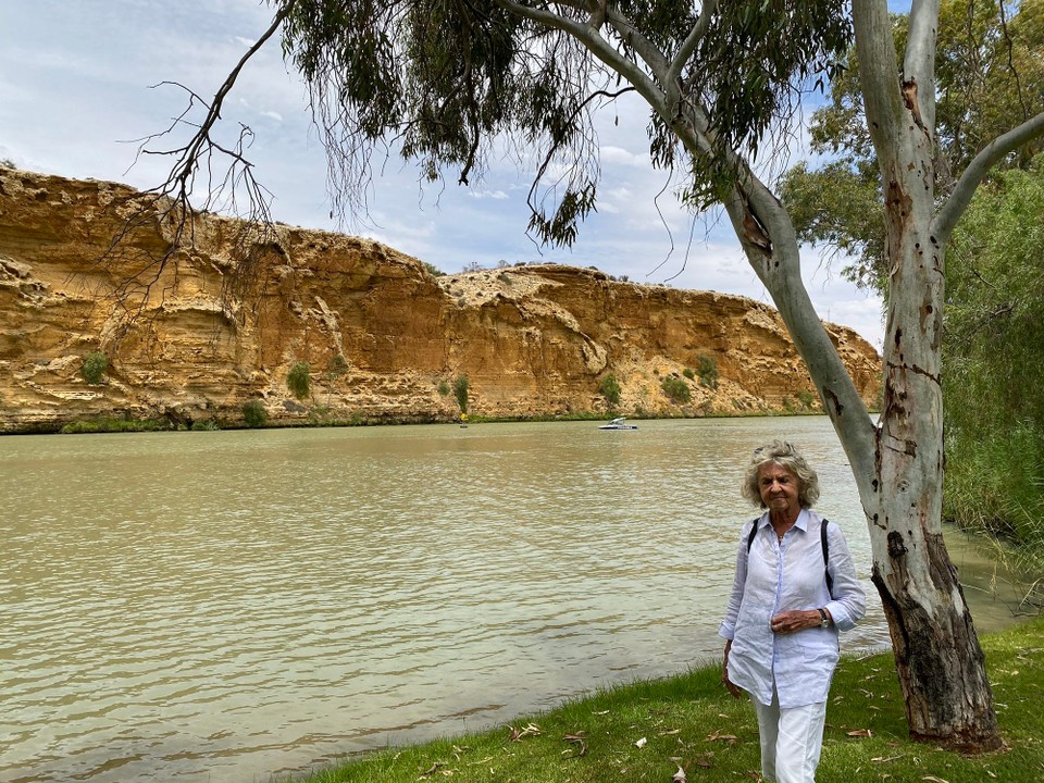 Australien - Walker Flat - Nun folgten wir dem Strom abwärts auf der andern Seite Richtung Murray Bridge