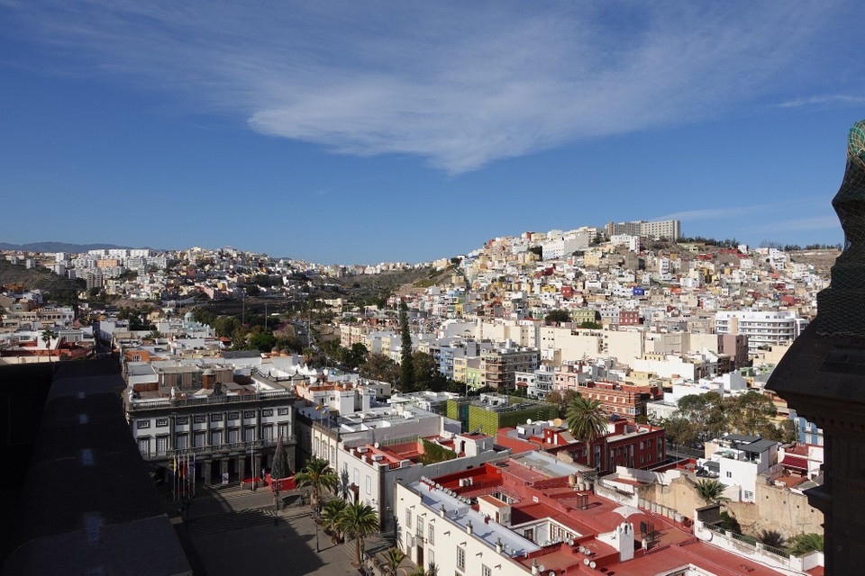 Spanien - Las Palmas de Gran Canaria - Las Palmas vum Turm vun der Kathedral