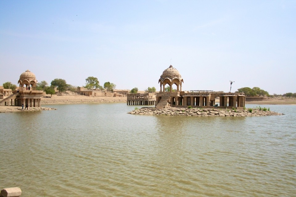 Jaisalmer - Jaisalmer - the lake of Jaisalmer