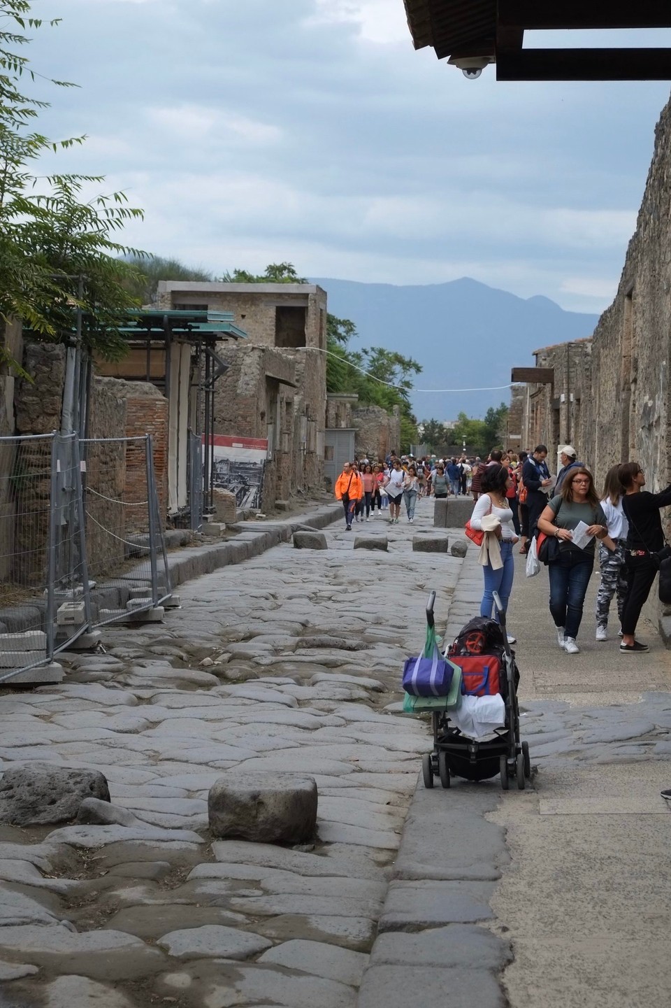 Italien - Pompei - Am ersten Sonntag im Monat ist der Eintritt frei - entsprechend „leer“ war es trotz Nebensaison
