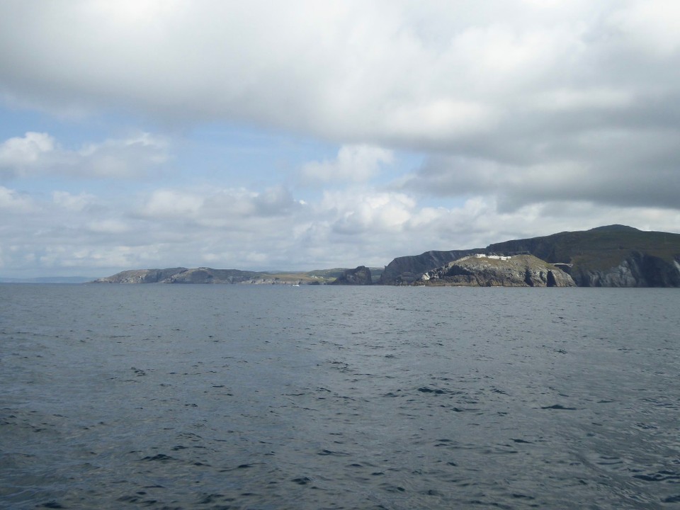 Ireland - Adrigole - From 2005 scaffold was used across and above the bridge to allow the Signal Station to stay open, and once funding was found, a new bridge was built in 2010.