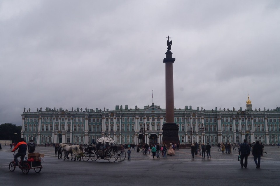 Russland - Sankt Petersburg - Die Innen Stadt, Prunktvoll und alles gross.