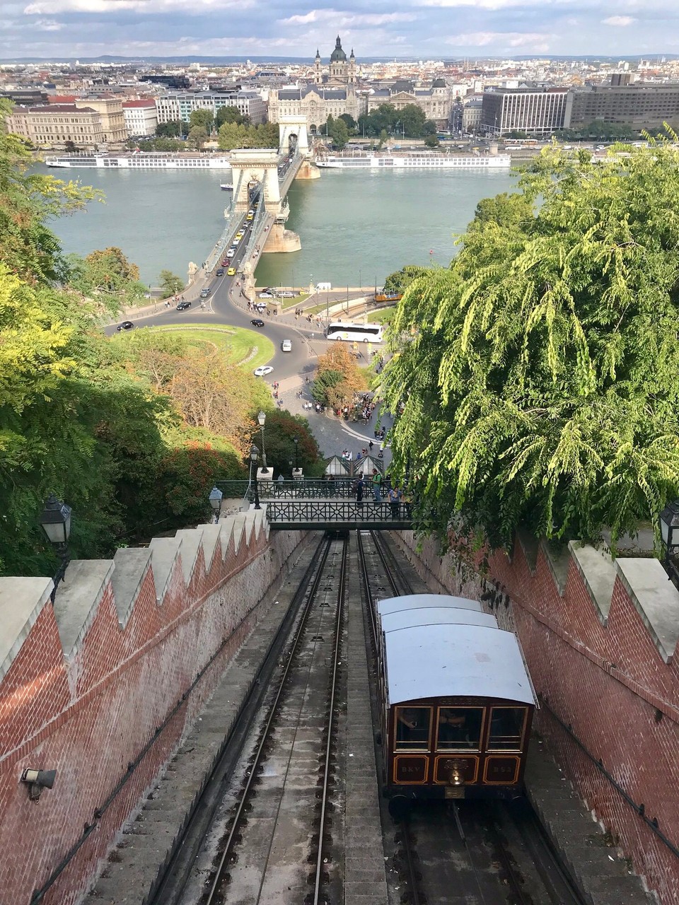 Ungarn - Budapest - Standseilbahn | Budavári Sikló