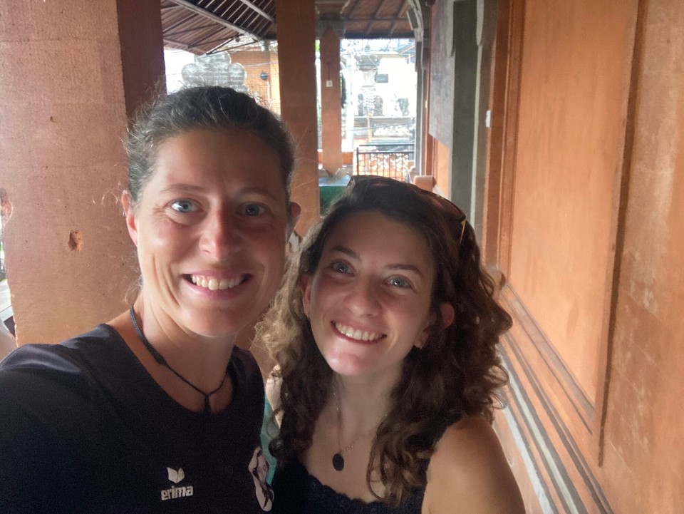 Indonesien - Banyuwangi - Es heißt mal wieder Abschied nehmen, Lisa (Italien) bleibt noch ein wenig in Ubud