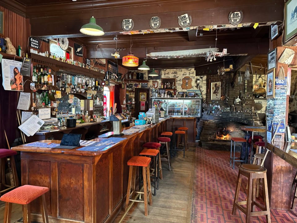 Neuseeland - Greymouth - Altes historisches Gasthaus  in Ross