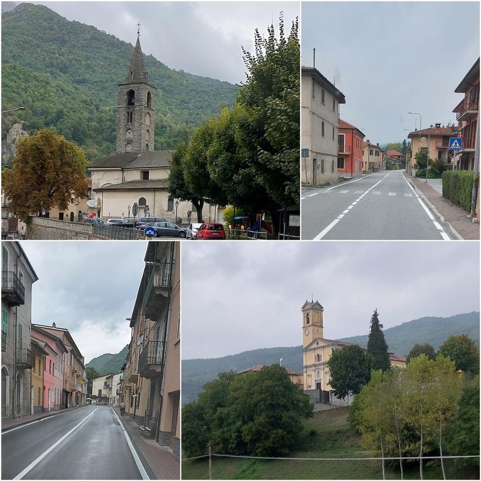Italien - Cervo - Ortsdurchfahrten