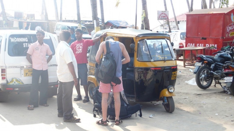 Indien - Goa - Tuk Tuk!