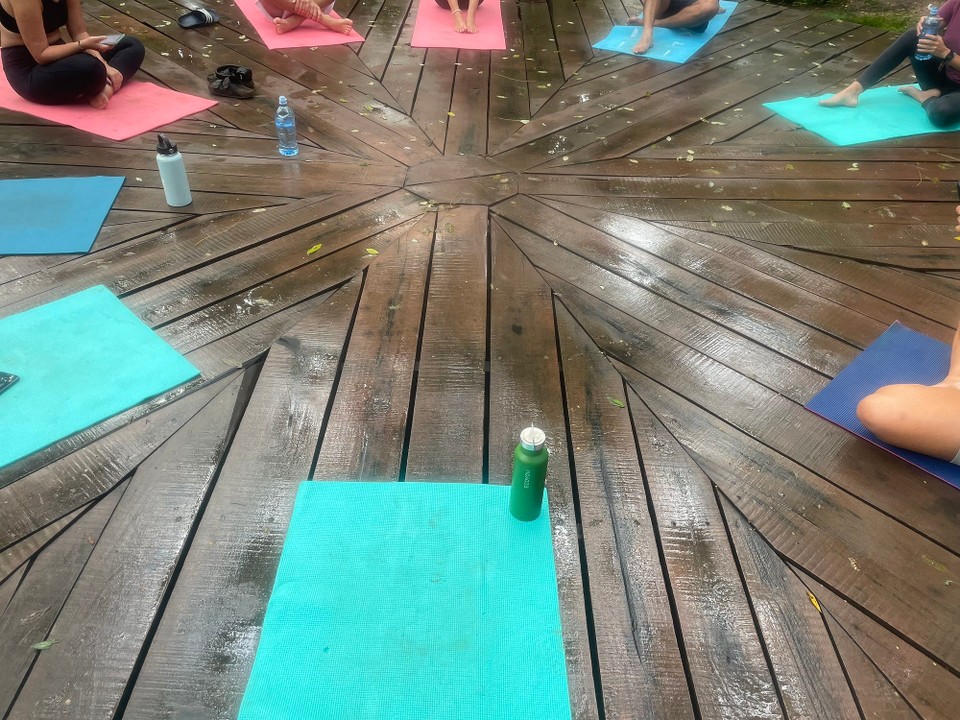 Costa Rica - Santa Cruz - & Morning-Yoga 🧘🏽‍♀️ 

An diese Art Morgen könnte ich mich gewöhnen 😌 