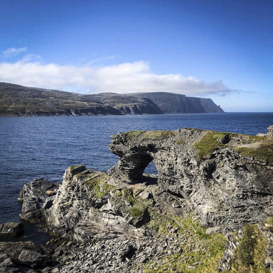 Norwegen - Skarsvåg - Kirkeporten