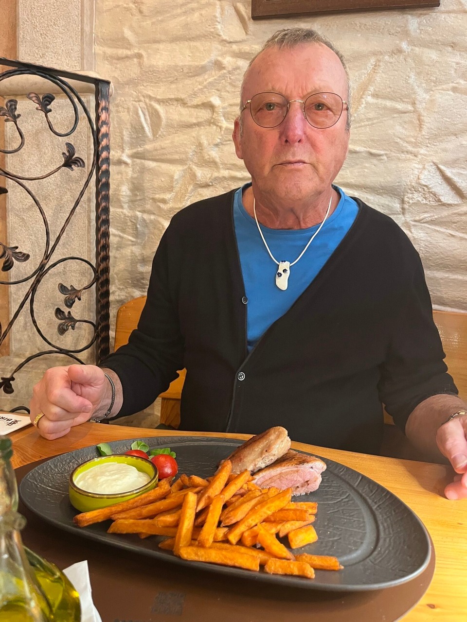 Kroatien - Nova Vas - Entenbrust miT Süsskartoffeln