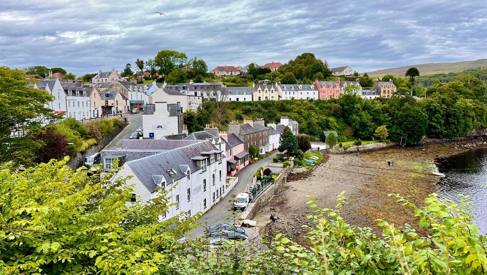 Royaume-Uni - Portree - Village de Portree