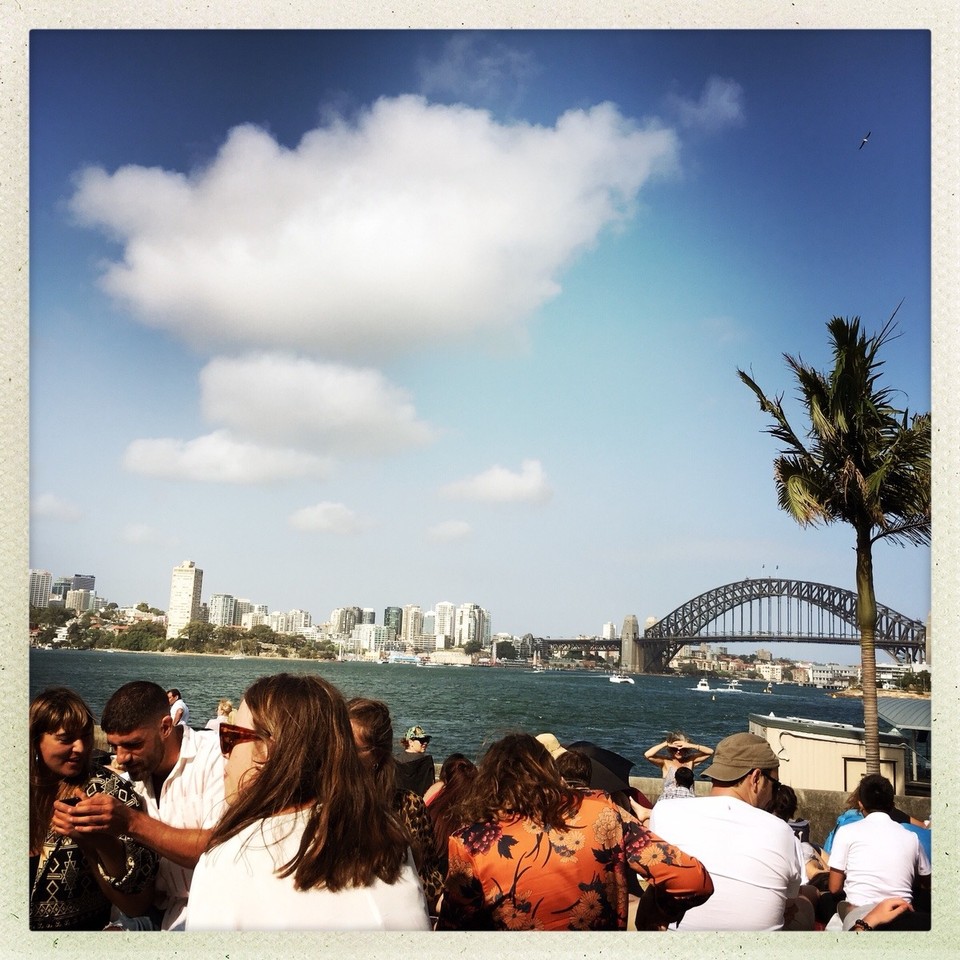 Australien - Balmain East - Warten auf das Feuerwerk