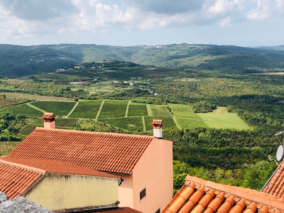 Kroatien - Motovun - Motovun im Bergland