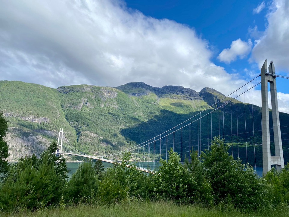 Norwegen - Bokn - Die Eidfjordbrua