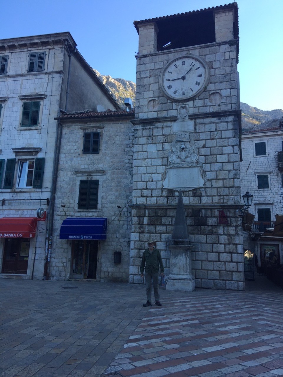  - Montenegro, Kotor - Clock tower inside gate