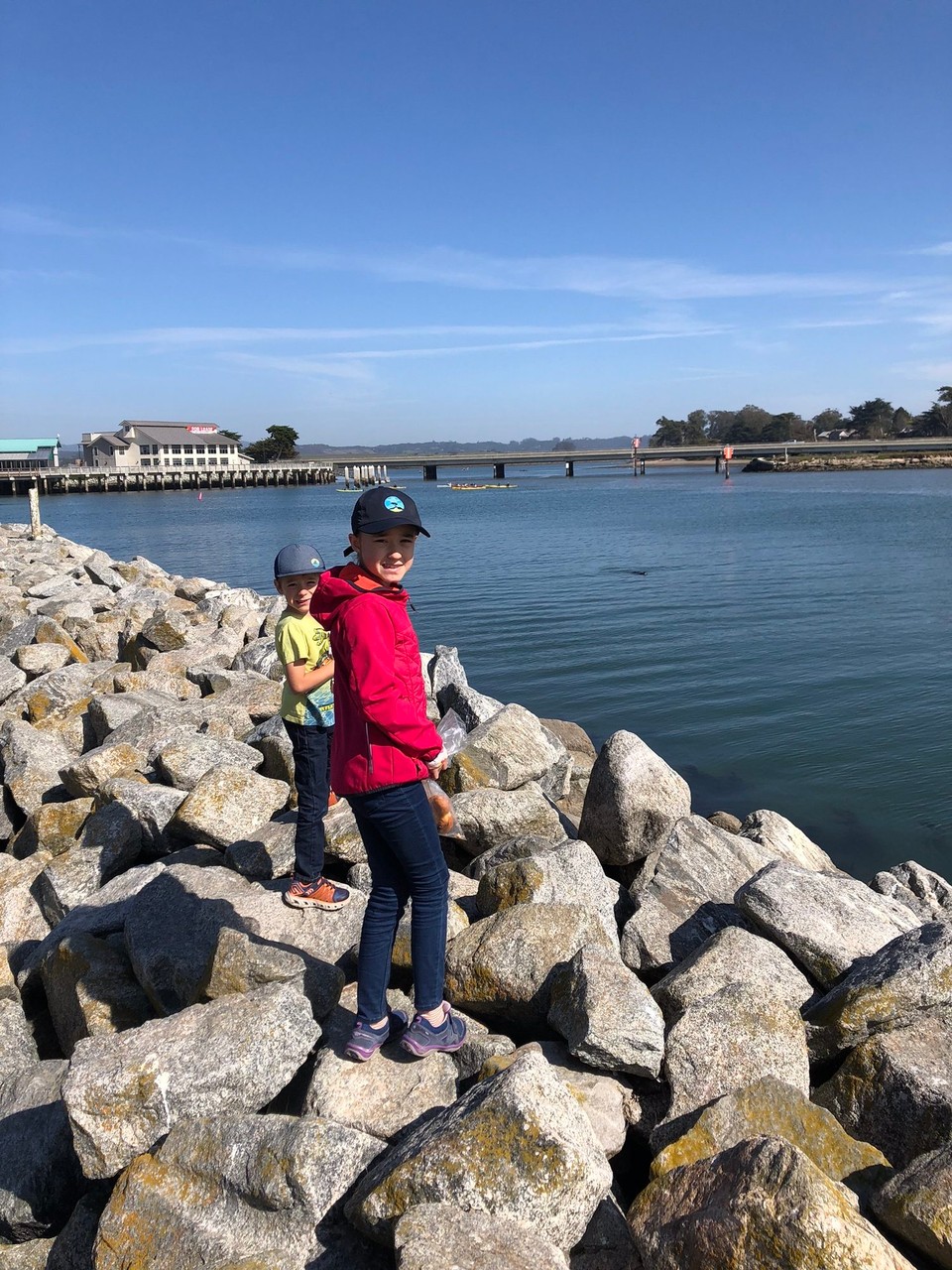 Vereinigte Staaten - San Francisco - Wir machen eine kurze Pause in Moss Landing, wo wir auch ein paar Otter sehen.