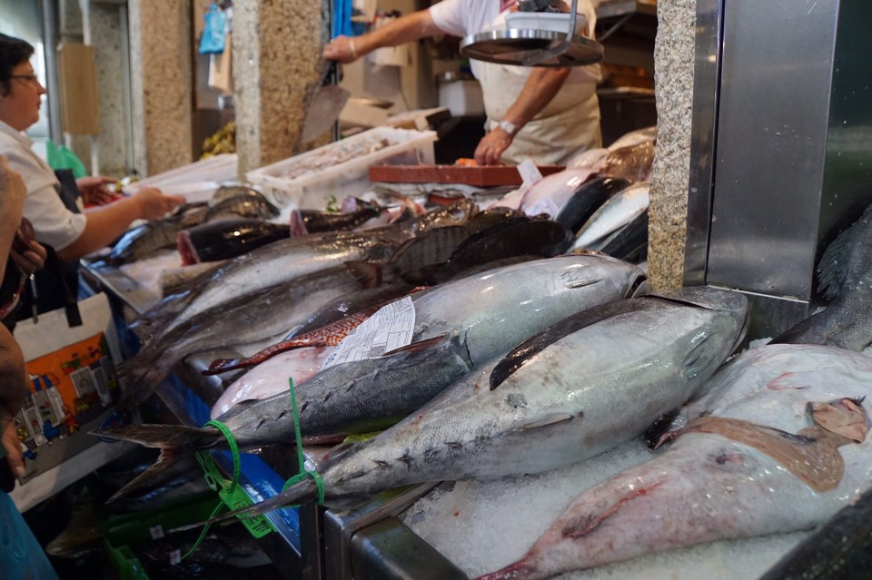 Spanien - Santiago de Compostela - Fischmarkt