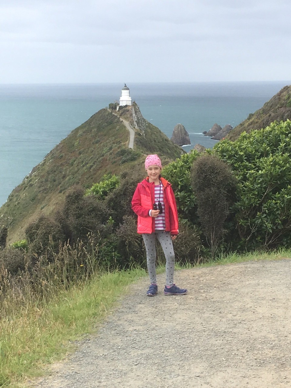Neuseeland - Ahuriri Flat - Auf dem Weg zum Leuchtturm.