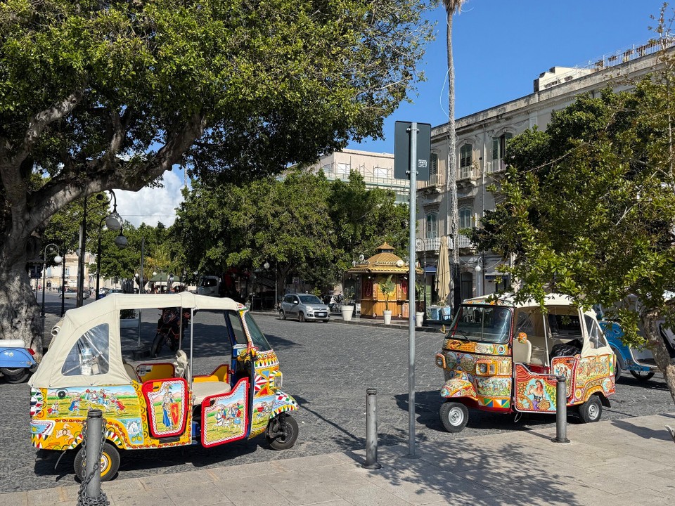 Italien - Syrakus - Falls die Füße nicht mehr wollen 