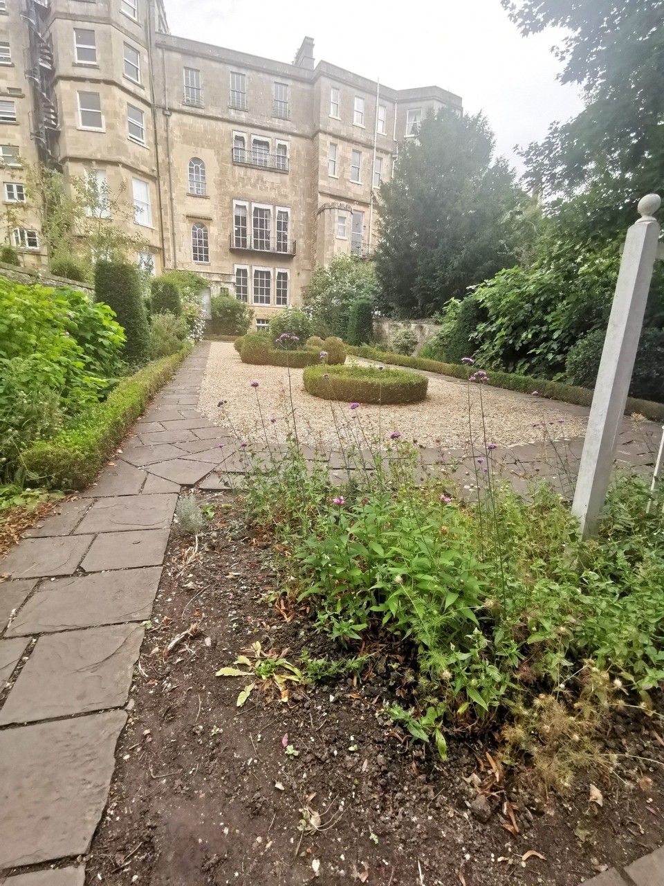 United Kingdom - Bath - Ein typischer Regency style Garten