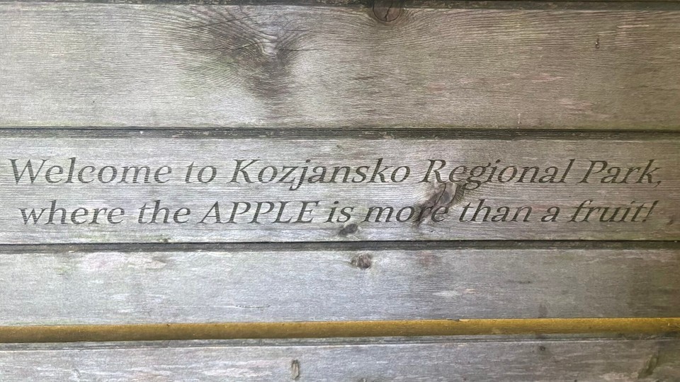 Slowenien - Šentilj v Slovenskih Goricah - Im Kozjanska Nationalpark dreht sich alles um Äpfel 