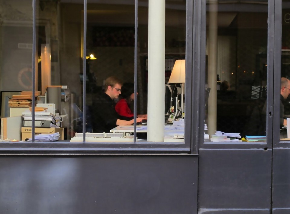 Frankreich - Paris - Architekturbüro auf die französische Art