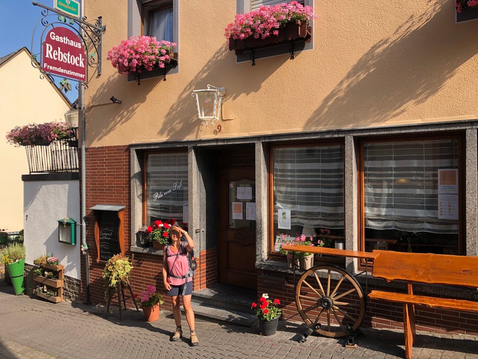 Deutschland - Winningen - Pension in Alken - die Sonne strahlt 😍